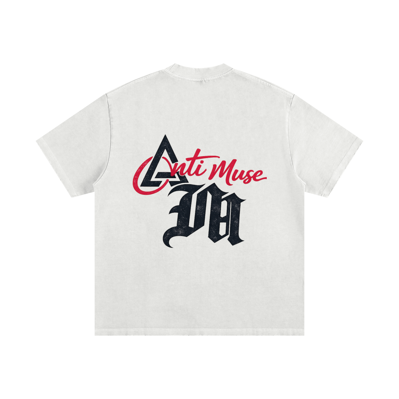 Heavyweight Vintage Washed Frayed T-Shirt