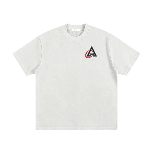 Heavyweight Vintage Washed Frayed T-Shirt