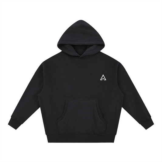Anti Muse Basics Boxy Fit Logo Hoodie