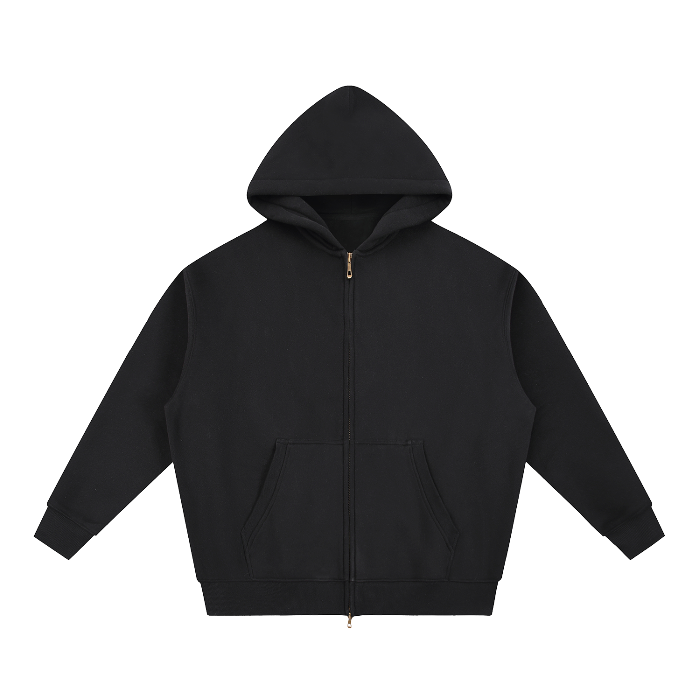 Anti Muse Basics Blank Zip Up Hoodie